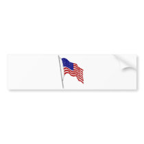 US flag Bumper Sticker
