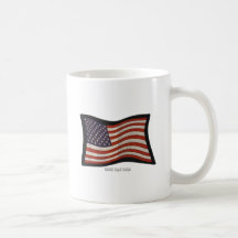 US Flag Graffiti Mugs