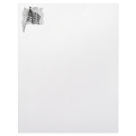 US Flag Patriotic Vintage Art Custom Letterhead