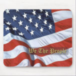 US Flag, We the People Mousepad mousepads
