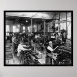 US Government Printing Shop 1910