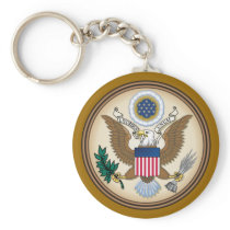 US GREAT SEAL KEYCHAIN