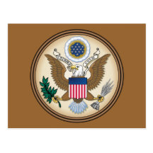 US GREAT SEAL POST CARDS