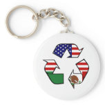 US Illegal Immigration policy keychains
