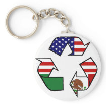 US Illegal Immigration policy Key Chains