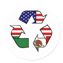 US Illegal Immigration policy Stickers