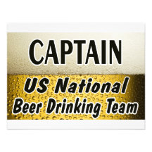 US National Beer Drinking Team Personalized Invites