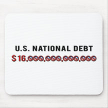 US National Debt Mousepad