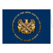 US National Guard Bureau Card