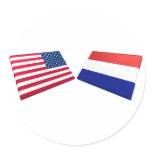 US & Netherlands Flags