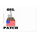 US Oil Patch,Business Cards,Oil,Rig,Oilman