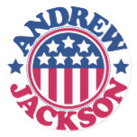 US President Andrew Jackson stickers