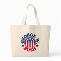US President George W Bush Canvas Bags
