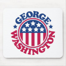 US President George Washington Mouse Pads