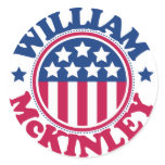 US President William McKinley stickers