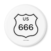 US Route 666 Shield Sign (Transportation Sign)