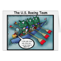 US Rowing (Roe-ing Team Funny Tees Cards Mugs Etc