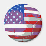 us-soccer cutout refrigerator magnets