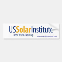 US Solar Institute Bumper Stickers