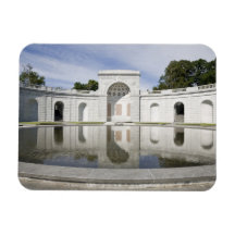 US, VA, Arlington. Women in Military Service for Vinyl Magnet