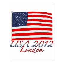 Usa 2012 london post card