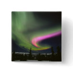 USA, Alaska, Chena Hot Springs. Aurora 2 buttons