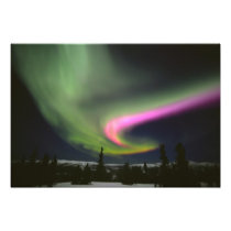 USA, Alaska, Chena Hot Springs. Aurora 2