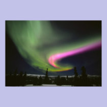 USA, Alaska, Chena Hot Springs. Aurora 2 posters