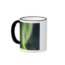 USA, Alaska, Chena Hot Springs. Aurora Borealis Coffee Mug