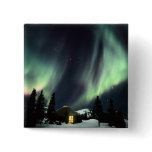 USA, Alaska, Chena Hot Springs. Aurora buttons