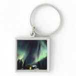 USA, Alaska, Chena Hot Springs. Aurora keychains