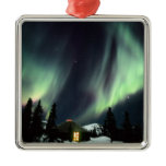 USA, Alaska, Chena Hot Springs. Aurora ornaments