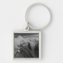 USA, Alaska, Denali National Park, Aerial view 3 Keychain