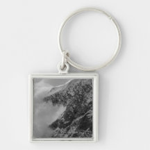 USA, Alaska, Denali National Park, Aerial view 4 Key Chains
