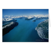 USA,Alaska,Glacier Bay National Park,aerial view Cards