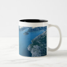 USA,Alaska,Glacier Bay National Park,aerial view Mugs