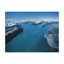 USA,Alaska,Glacier Bay National Park,aerial view Postcard