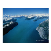 USA,Alaska,Glacier Bay National Park,aerial view Postcard