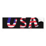USA American Flag Red White Blue Bumper Sticker