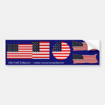USA AMERICAN US FLAG Multi-Stickers Bumper Sticker