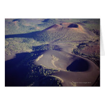 USA, Arizona, Sunset Crater National Monument, Greeting Card