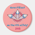 USA-Blast 4th of July Magnets