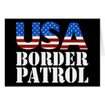 USA Border Patrol Greeting Cards