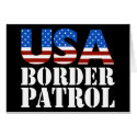 USA Border Patrol cards