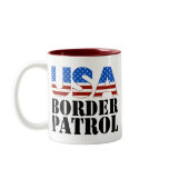 USA Border Patrol Mug