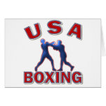 USA BOXING CARD