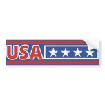 USA bumper sticker bumper stickers