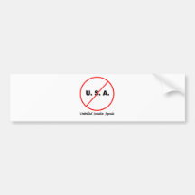 USA? BUMPER STICKERS