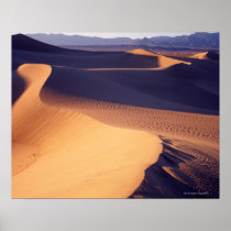 USA, California, Death Valley, sand dunes, dawn Posters