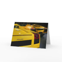 USA, California, Los Angeles: Los Angeles Auto 2 Greeting Cards